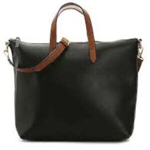 NWT Kate & Alex Cuffaro Black 2 way  Tote Bag
